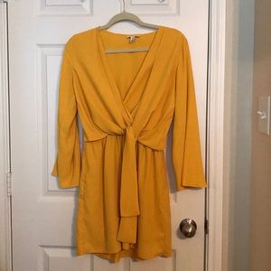 Yellow dress